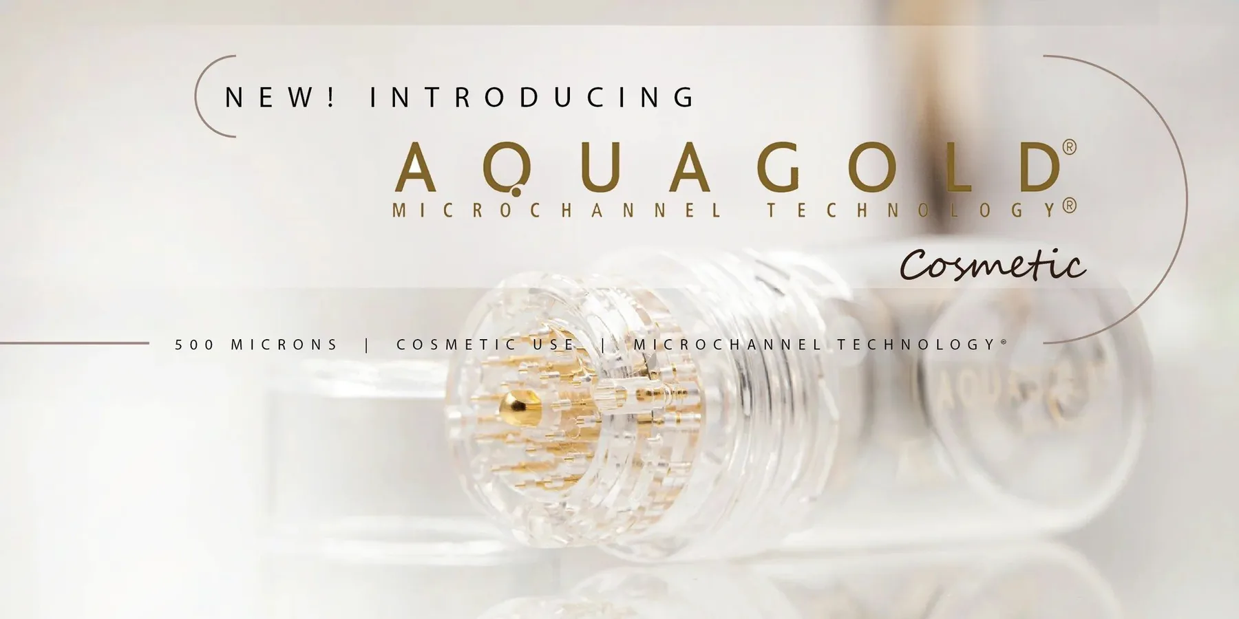 Dispositivo de microcanales AquaGold Fine Touch