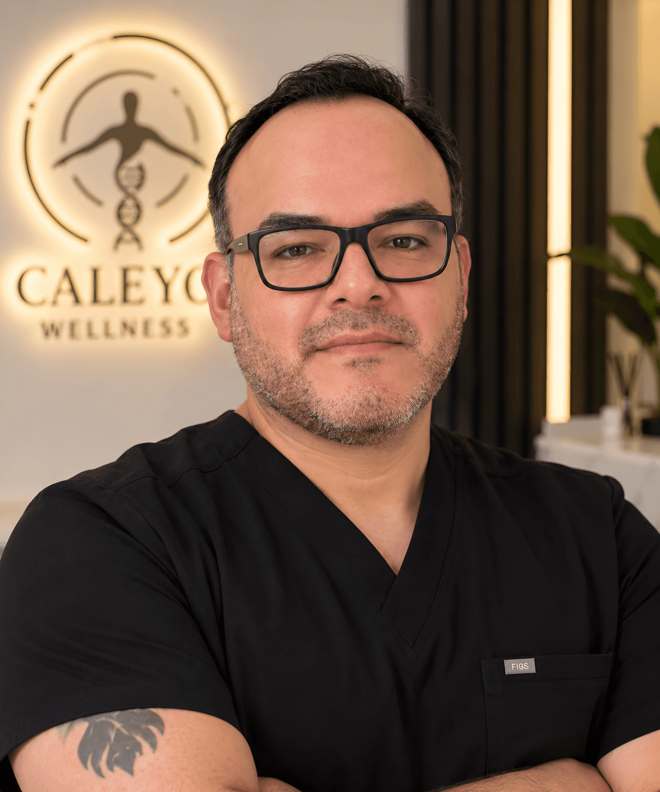 Jaime Calderon, cofundador y proveedor estético de Caleyo Wellness